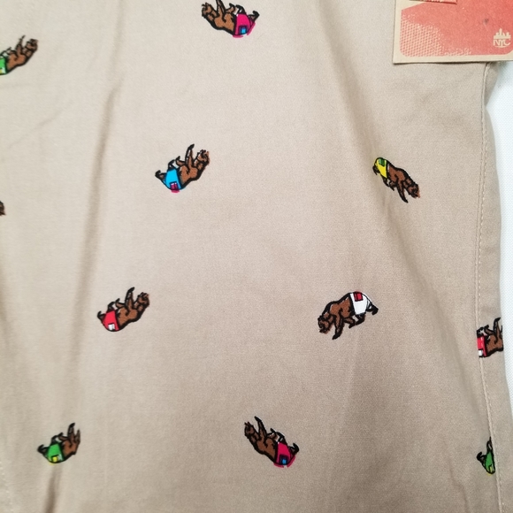 RAW YARN INDUSTRIES Khaki Shorts - Picture 3 of 4